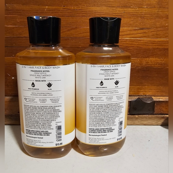 Bath & Body Works Whiskey Reserve Body Wash Two Bottles - Picture 2 of 2